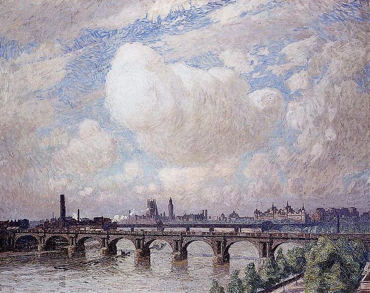 Emile Claus Waterloo Bridge in the Sun china oil painting image